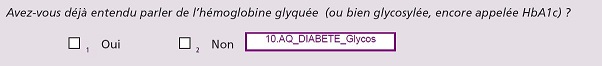 I- Question Glycos_Diabete